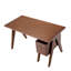 Jullien Solid Wood Writing Desk-1980217625