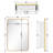 Aluminum Medicine Cabinet with Mirror-1832857805-1832857806