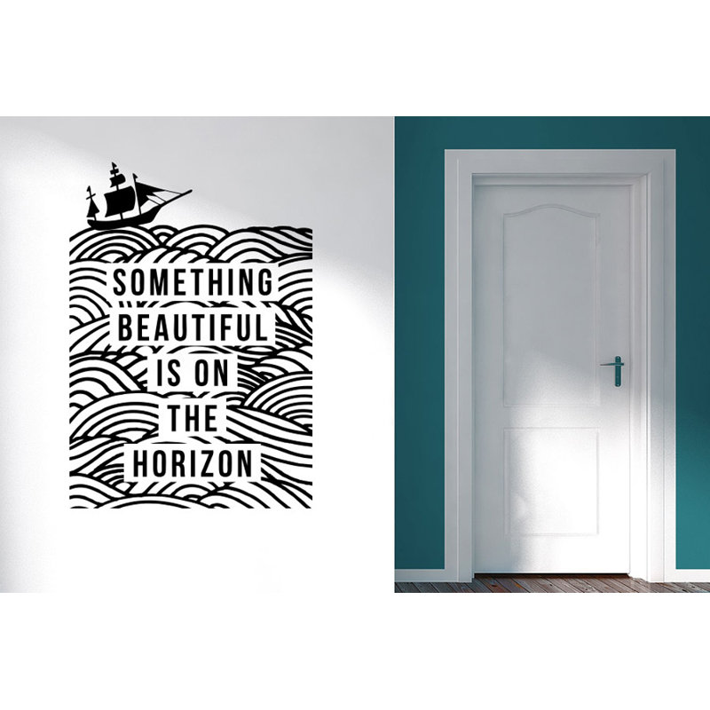 Non-Wall Damaging Wall Decal, Black