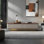 Solid Wood Rectangular Storage Coffee Table