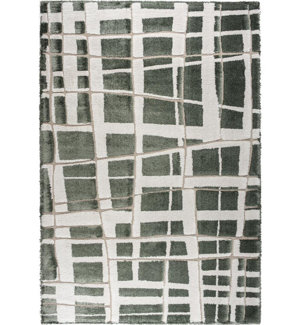 Geometric Shapes 133cm X 195cm Area Rug
