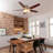 Aoibhi 52" 5 - Blade Dual Mount Ceiling Fan with LED Lights and Pull Chain-12804274