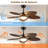 44/52" Palm Tropical 5 Blade Ceiling Fan-1344132728-1344132725