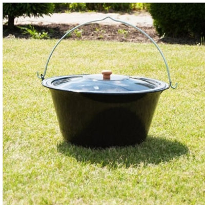 Dakota Fields Aleczandria 14L Non-Stick Steel Stock Pot