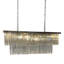 Lustre rectangulaire unique à 8 lumières Kratika-773606850