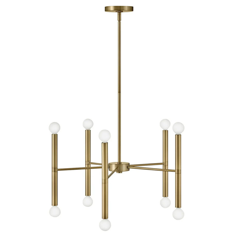 Jamir 10-Light Chandelier, Or