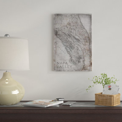 « napa valley », impression sur toile