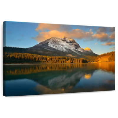 Alvord Banff Mountain Sunset