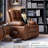 Oversized Manual Recliner with 2 Cup Holders and Side Pocket-936615198