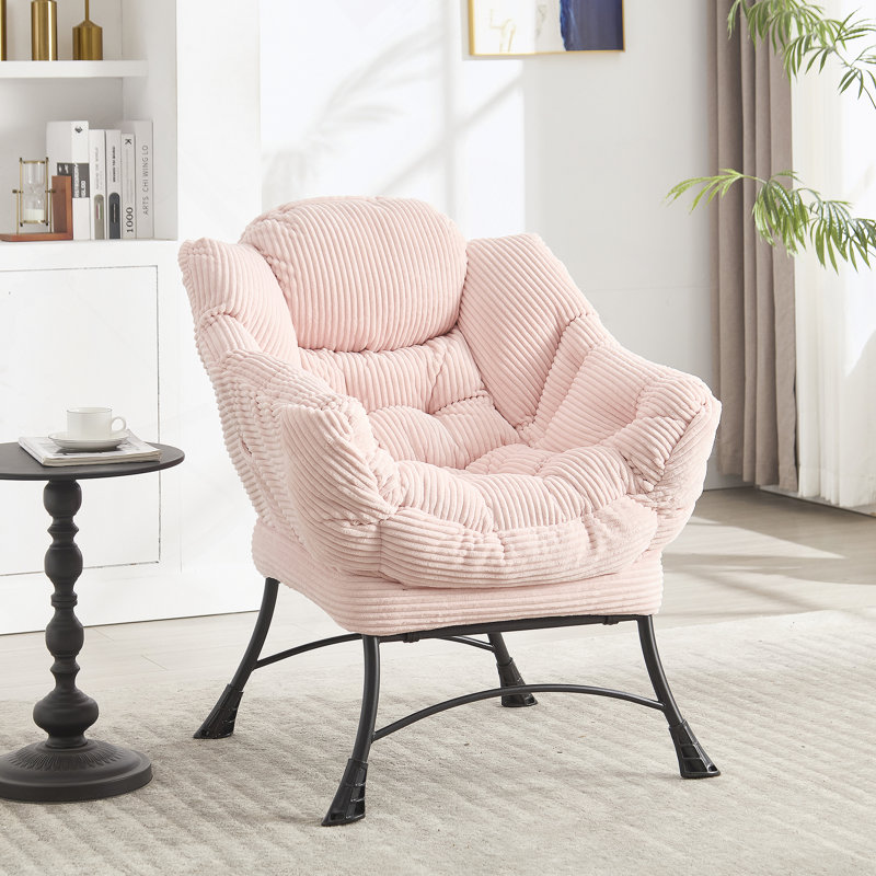 Fauteuil Lazy, Rose