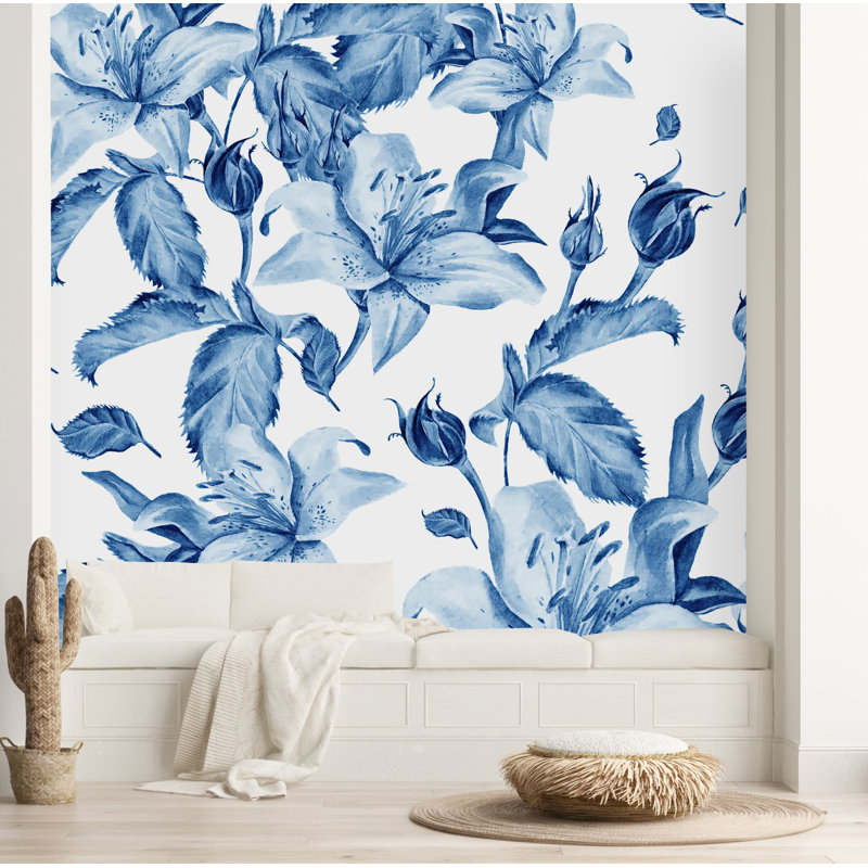 Peel & Stick Wall Mural, 10.42' W x 10.42' L