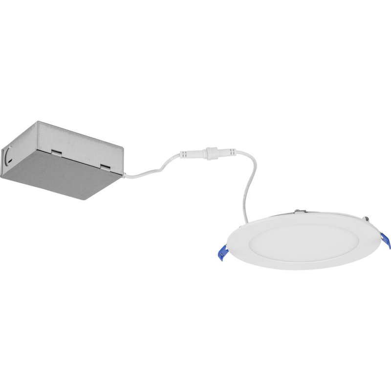 Everlume 6-Inch Satin White Aluminum LED Recessed Downlight