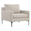 Chaise d'appoint moderne rembourrée avec coussins-139338679