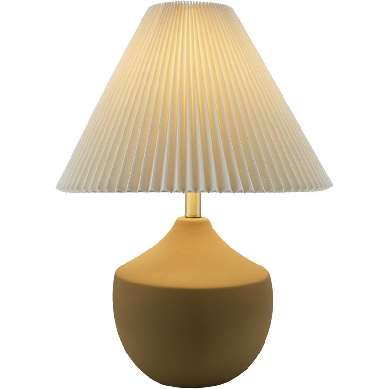 Lampe de table Torhild, Brun
