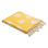Serviette de bain turque Pawprint Paw Print, en coton biologique résistant au sable, doux, mince et léger, 66 po x 36 po