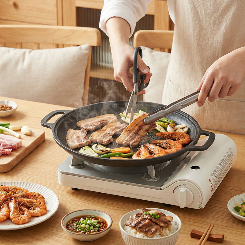 Cast Iron Griddle, 27.5cm x 27.5cm