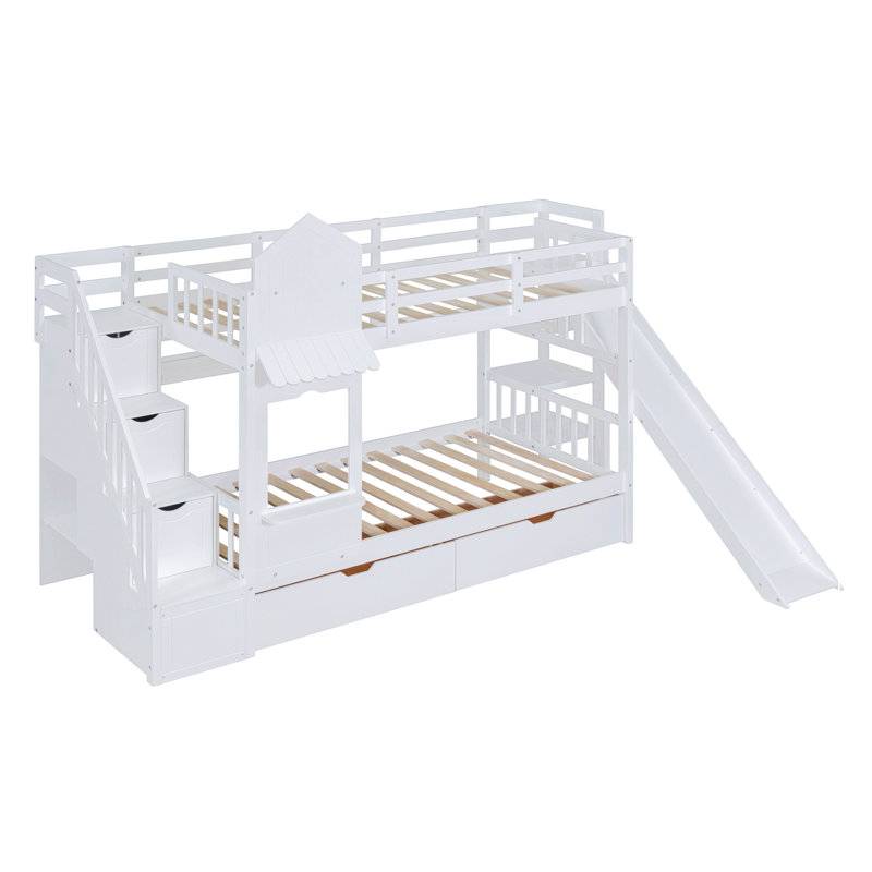 Lit plateforme Alessandria, Lit simple, Blanc