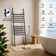 Leaning Towel Warmer Rack Large Capacity Leaning Design Towel Rack with Easy Setup Frame