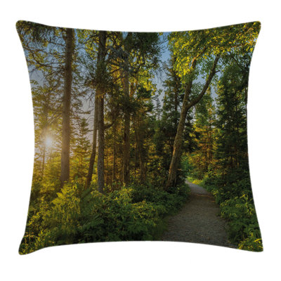 National Park in Cape Breton Indoor/Outdoor 26" Throw Pillow Cover