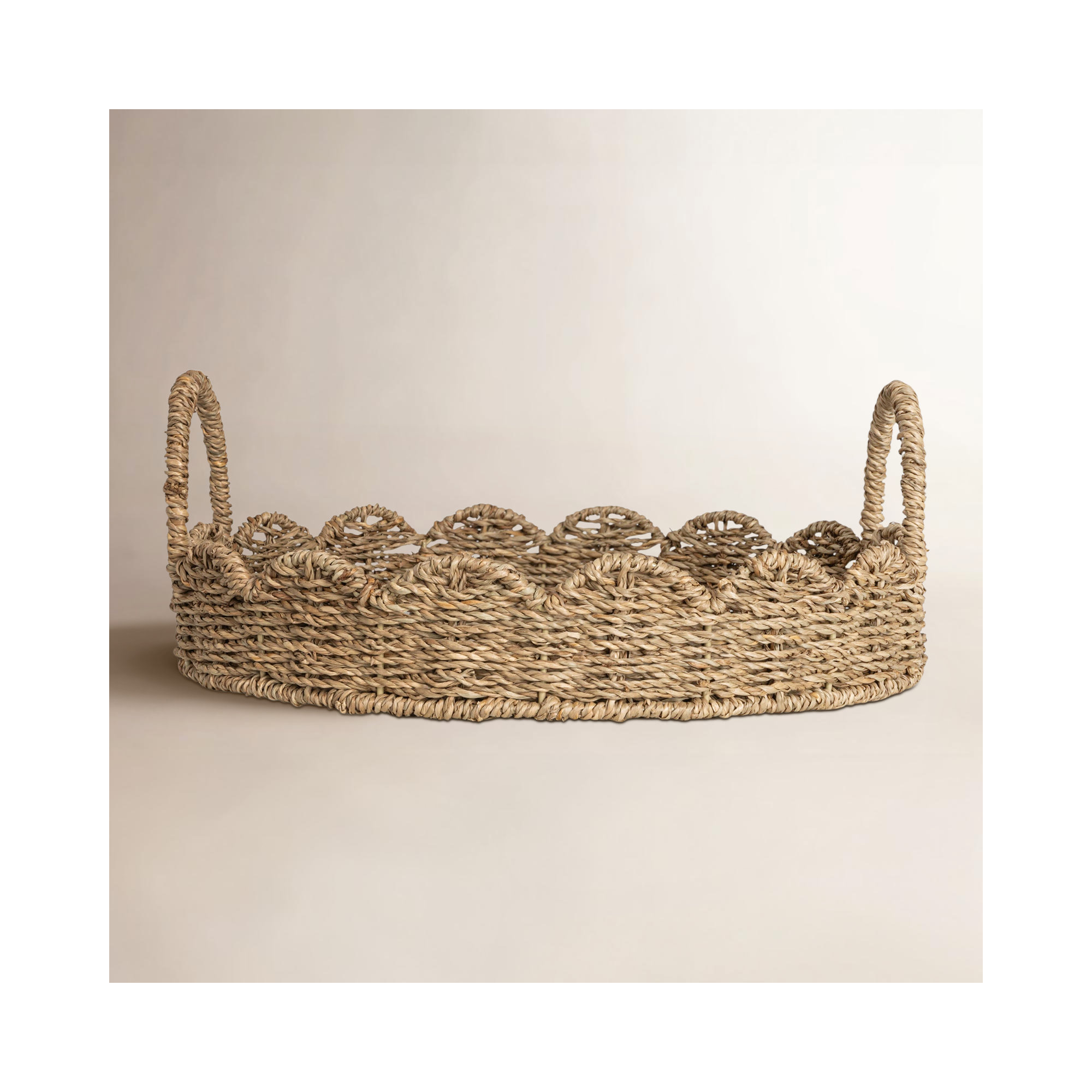 Fraga Wicker Tray - Set of 1