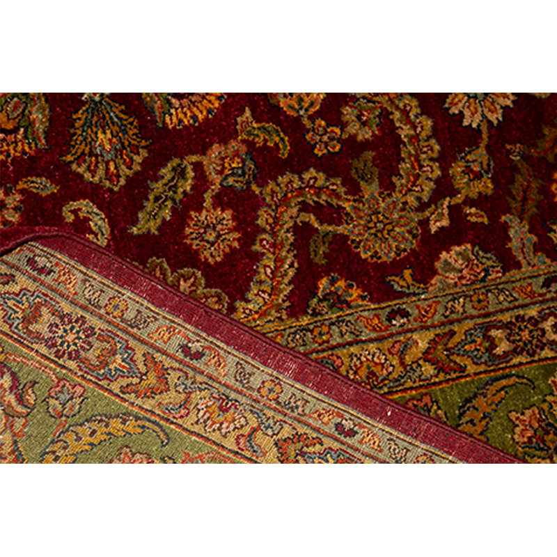 Wool Floral Area Rug