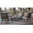 Copeland Aluminum 36" Coffee Table TravertIne-29589369-27905226