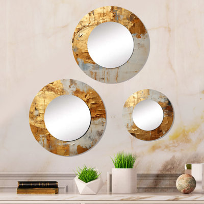 Metal Round Mirror