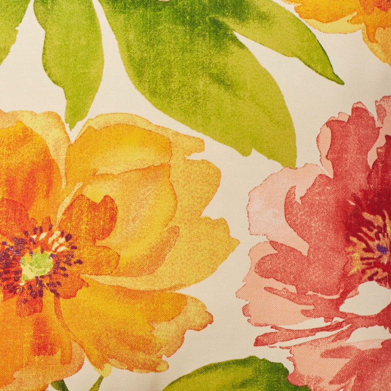 Primro Floral Watercolor 18.5-inch Throw Pillows Set