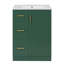 Meuble-lavabo moderne 24 po avec lavabo, petite armoire avec 2 tiroirs et porte à fermeture douce-1413393928