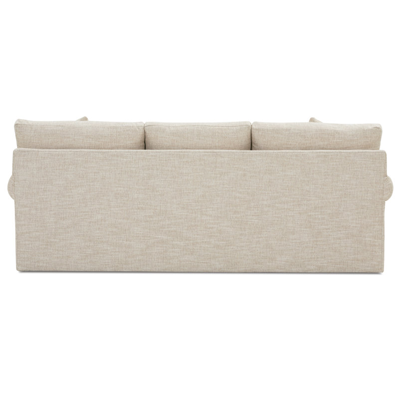 Dorian Sofa, 36" H x 81" W x 36" D, Orange 