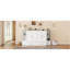 Lit escamotable double avec tablettes, tiroirs et ports USB, blanc-2137918892-2137918893