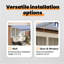 Ebern Designs Retractable Patio Awning-103878065-103878071