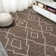 Mudd Tribal Diamond Trellis Brown/Beige Indoor/Outdoor Rug