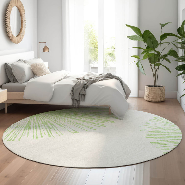 Premium Machine Washable Cerrito Aloe Rug