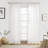 Semi Sheer Scalloped Edge Linen Coastal Beach Window Curtains for Living Room Bedroom 2 Panels Rod Pocket-1854734668-1869890792