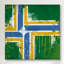 Drapeau portland, reproduction d’art sur toile-868741787-923431151-923431148