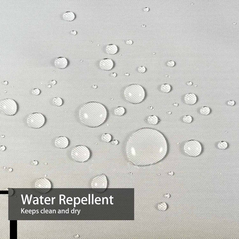 Rideau de douche avec 12 crochets, L 72 po x l 72 po