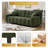 73'' Tufted Sofa Couch Plush Loveseat Sofa-1804171362
