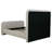 Kendra Grey Queen Platform Bed-1021405793