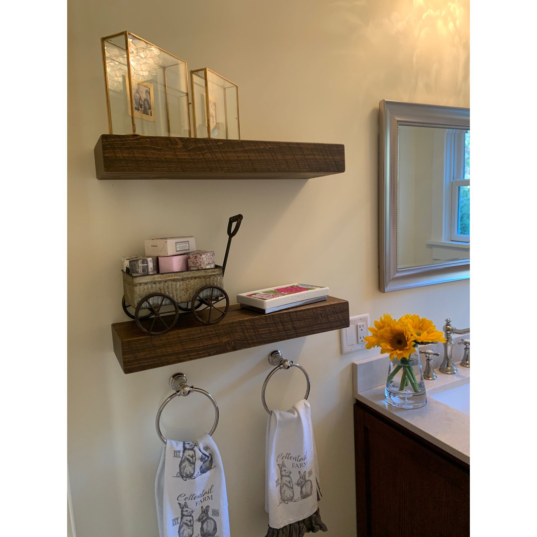 Juna Pine Floating Shelf Millwood Pines 