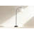 Lighting, 65" high, floor lamp, black metal, beige/cream shade, modern style-752914613