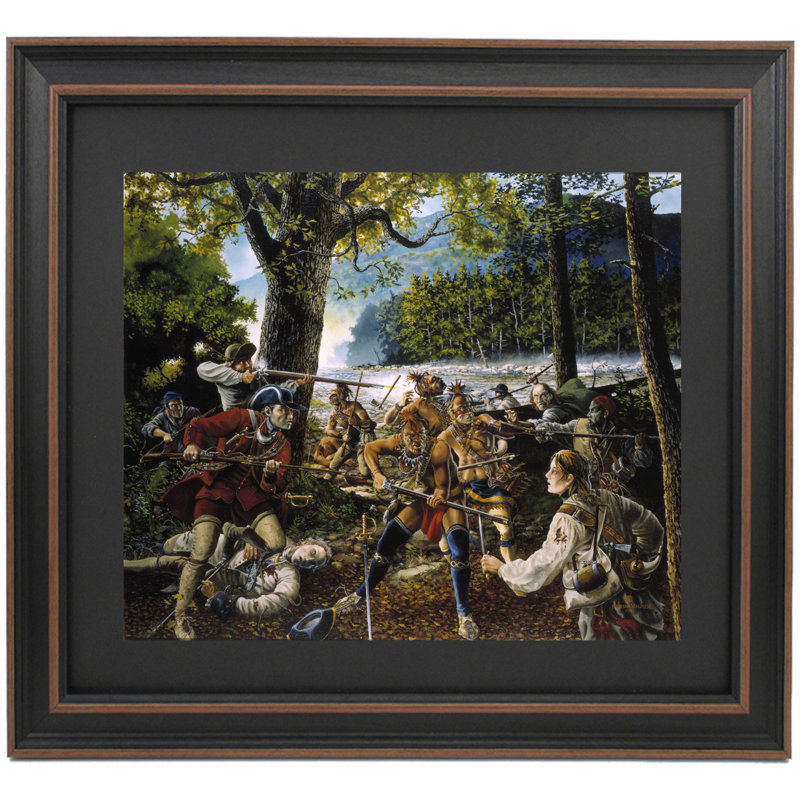 Vingt hommes courageux par Jackson Walker, H 22 po x l 24 po