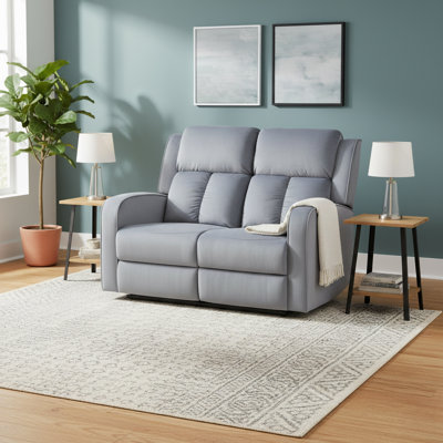 Niabi reclining loveseat with square arms