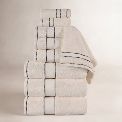 Niles 9-Piece Giza Cotton Towel Set
