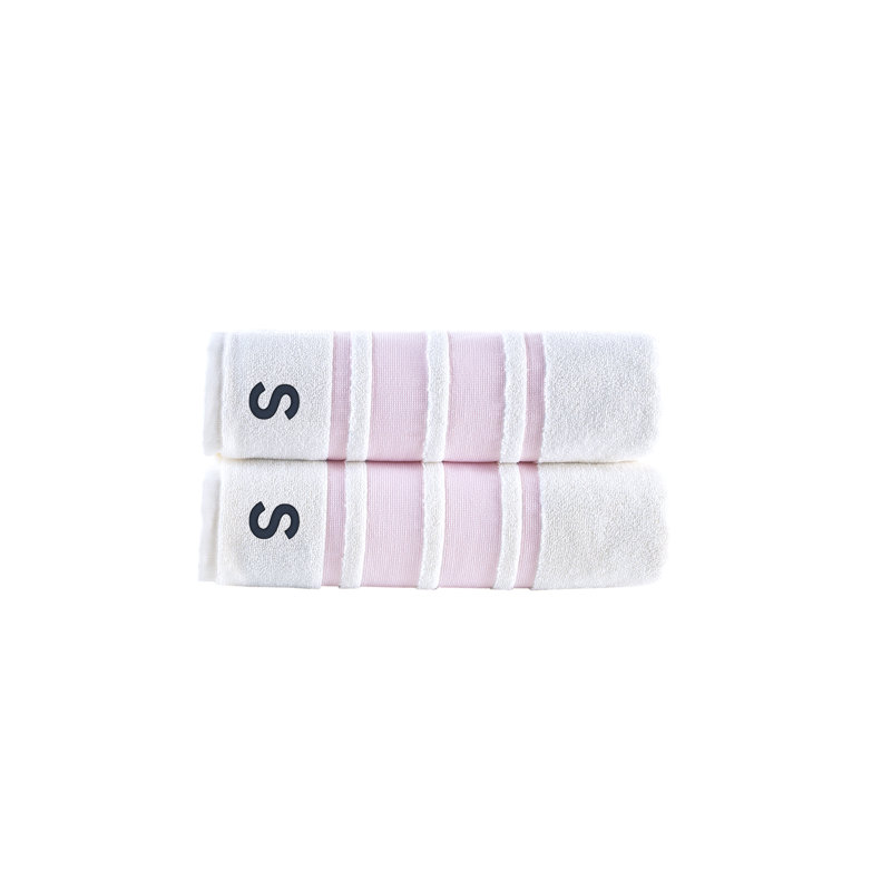 Serviettes de bain Brooks Brothers, S, Rose, Bath Towels - 2 Pack