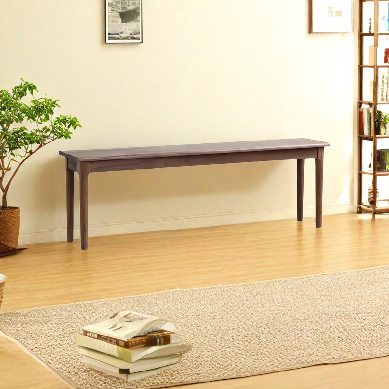 Mahlet Bench, 16.92" H x 55.11" W x 12.59" D