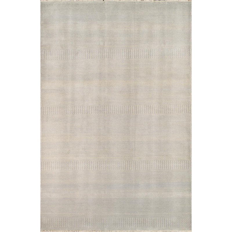 One-of-a-Kind 6' x 9' Hand Knotted Area Rug