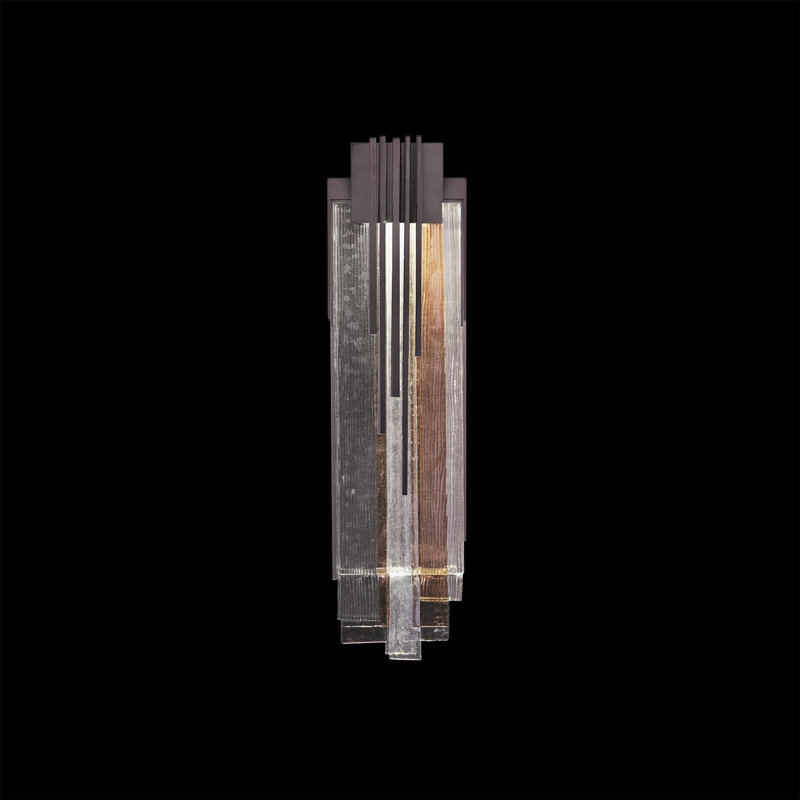 Arpeggio LED Flush Mounted Sconce, Black