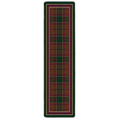 Alminus Signature Magee Tartan Emerald Plaid Area Rug
