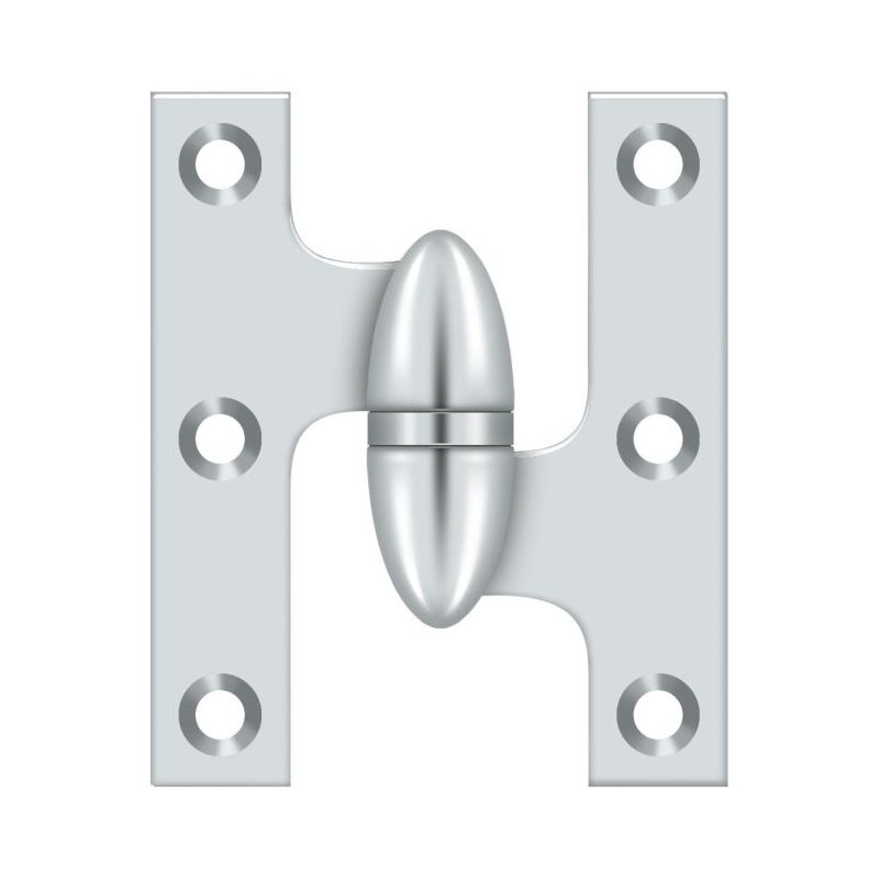 Hinge, Polished Chrome, Right Hand